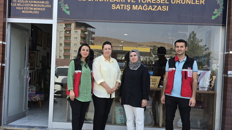 Kozluk’ta Kadın Kooperatiflerine Destek Ziyareti
