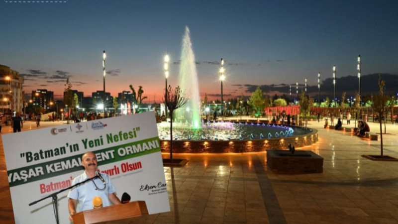 YAŞAR KEMAL KENT ORMANI’NA SAHİP ÇIKALIM!