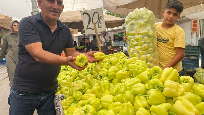 Çarşı Pazarda Kışlık Bereketi: Vatandaş Kurutmalık Alışverişine Yöneldi