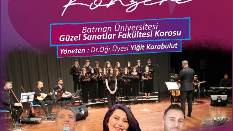 “Kardeşliğin Adı Türkiye” Konseri Salı Günü Atatürk Parkında