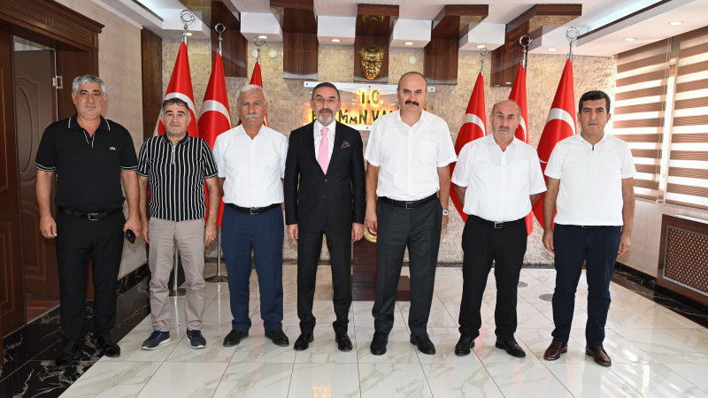 Recebanlılar Derneğinden Vali Canalp'e ziyaret