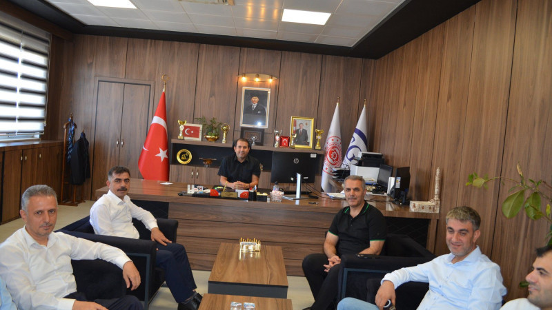 Hüseyin Şansi’den SGK İl Müdürlüğü’ne tebrik ziyareti