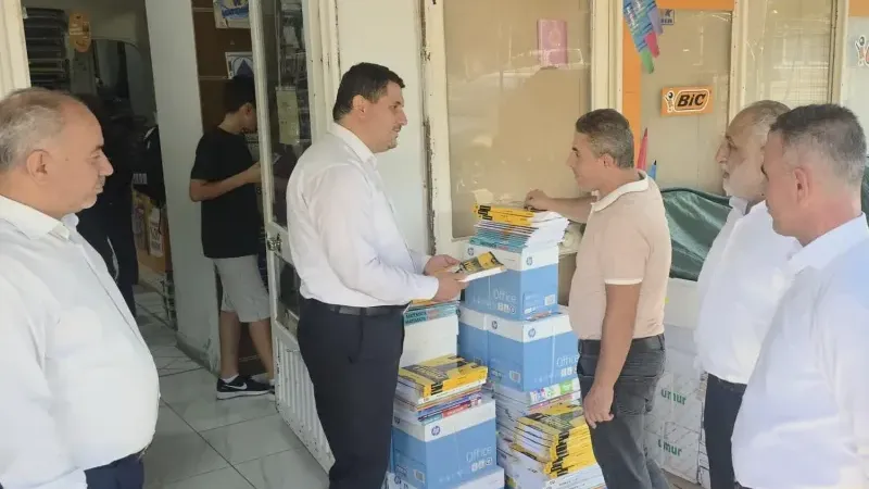 HÜDA PAR’DAN KIRTASİYECİ ESNAFINA ZİYARET