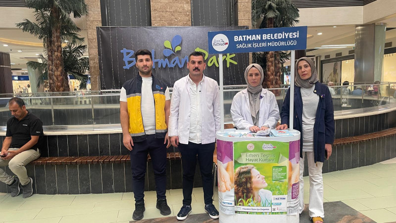 Batman’da “Kanserde Erken Teşhis Hayat Kurtarır” Etkinliği