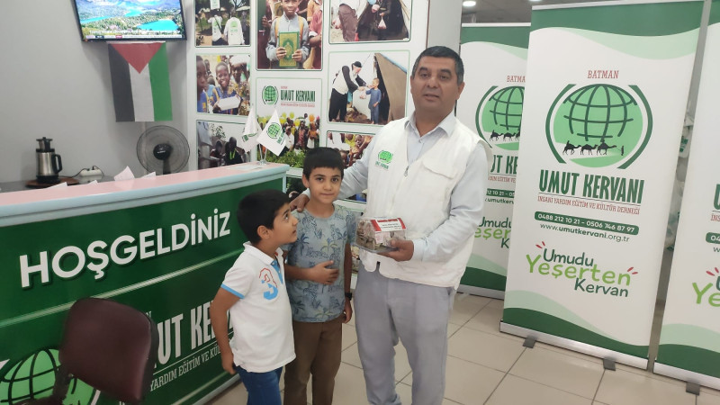 Minik Yüreklerden Gazze’ye Merhamet Köprüsü