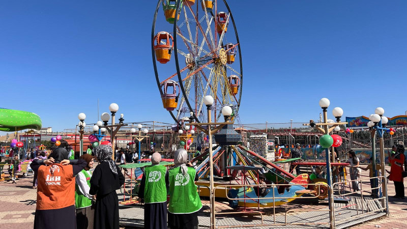 BATMAN İHH’DAN 600 YETİME LUNAPARKTA UNUTULMAZ GÜN