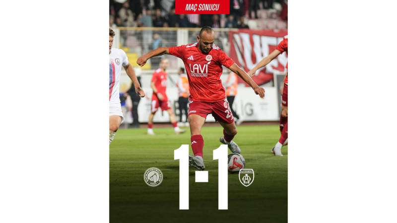PETROLSPOR, ALTINORDU İLE 1-1 BERABER KALDI