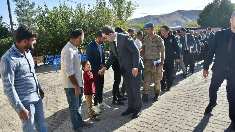 SASON KAYMAKAMI 8 KÖYDE VATANDAŞLARLA BULUŞTU