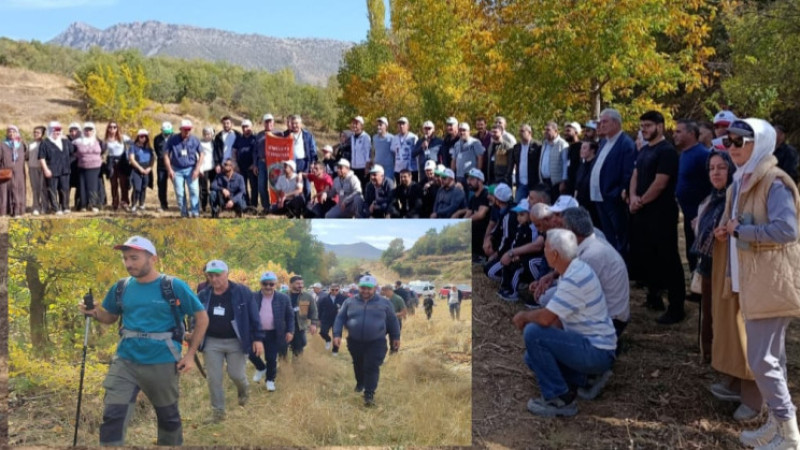 TIMOKLULAR DERNEĞİ’NDEN DOĞAYA YÜRÜYÜŞ