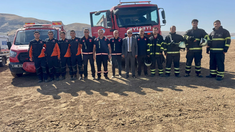 BATMAN İTFAİYESİNDEN 1 YILDA 6 BİN 594 OLAYA HIZLI MÜDAHALE