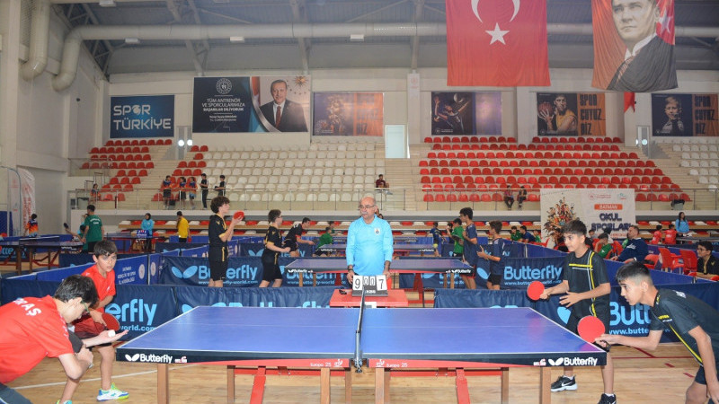 BATMAN’DA MASA TENİSİ BÖLGE HEYECANI