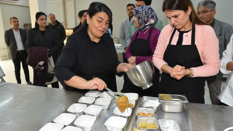 Hasankeyf MYO’da Pastacılık ve Ekmekçilik Mutfağı hizmete açıldı