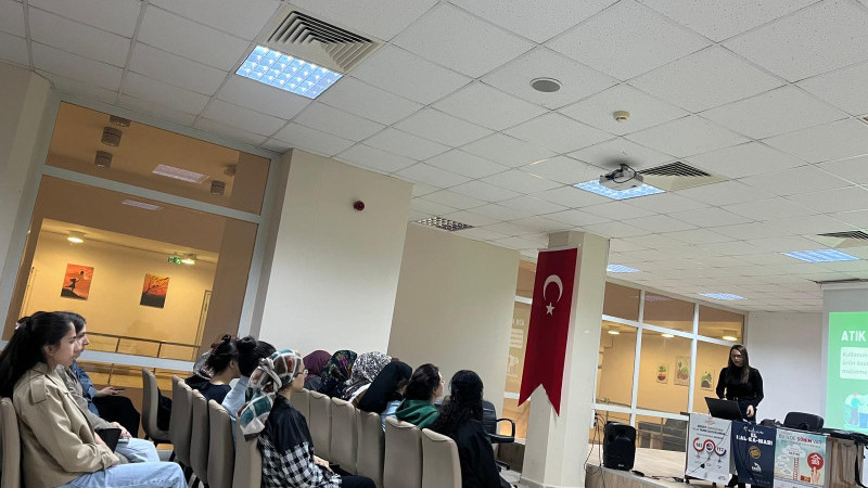 SIFIR ATIK VE ÇEVRE BİLİNCİ SEMİNERİ VERİLDİ