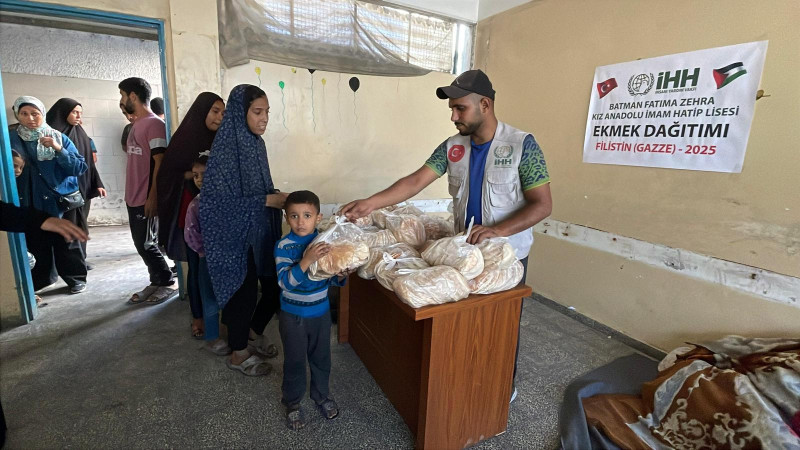 Fatıma Zehra Kız Anadolu İmam Hatip Lisesi’nden Gazze’ye Anlamlı Destek