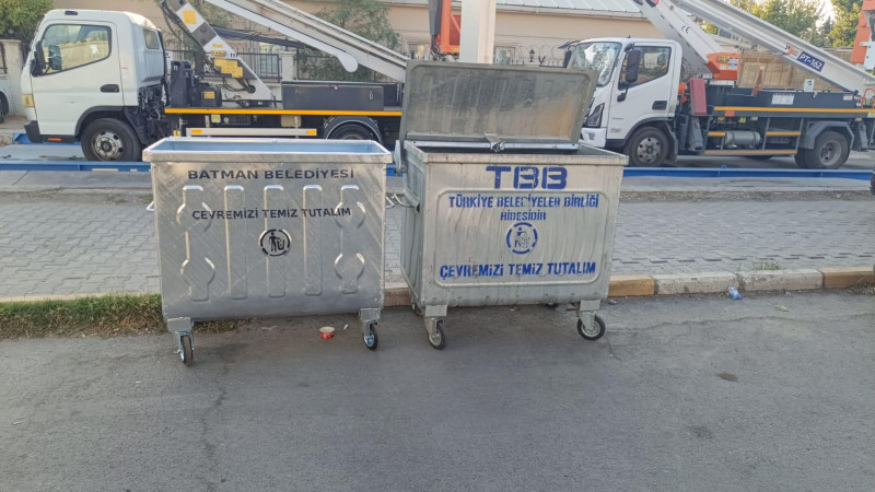 ÇÖP KONTEYNER SAYISI ARTIYOR