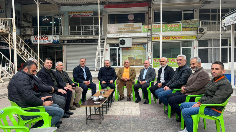 BAŞKAN ŞANSİ, ESKİ HAL ESNAFINI ZİYARET ETTİ