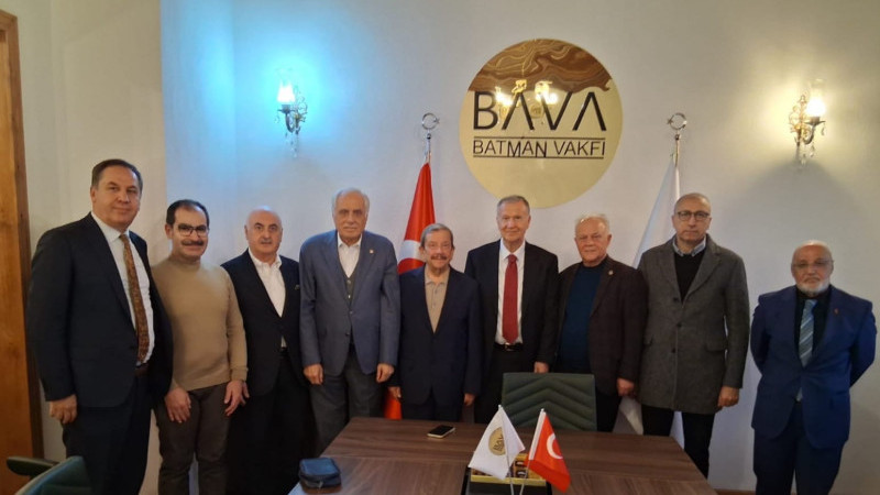 BATMAN VAKFI’NDA ÖNEMLİ ZİYARETLER