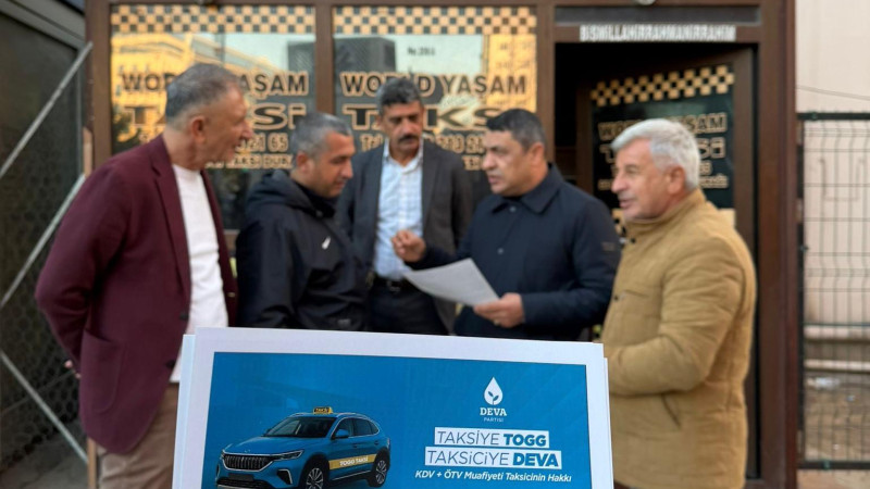 Taksici esnafına TOGG desteği için ÖTV’siz ve KDV’siz araç talebi