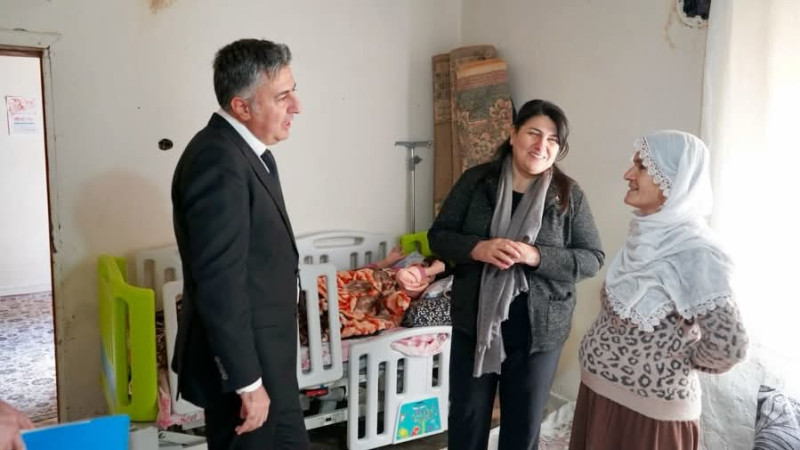 VALİ EŞİ DR. AYTEN CANALP’TEN ANLAMLI ZİYARET