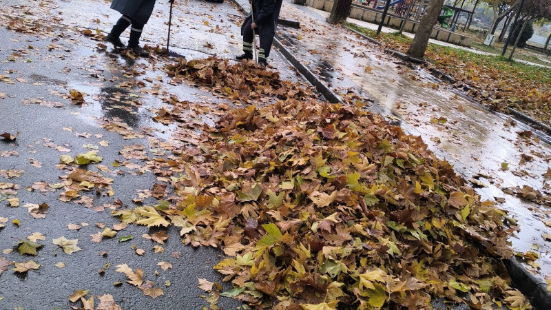 Belediye Sağanak Sonrası 185 Personel ve 21 İş Makinesiyle Sahada