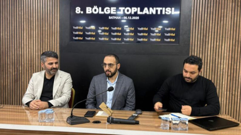 Yedi Hilal’in 8. Bölge Toplantısı Batman’da Gerçekleştirildi