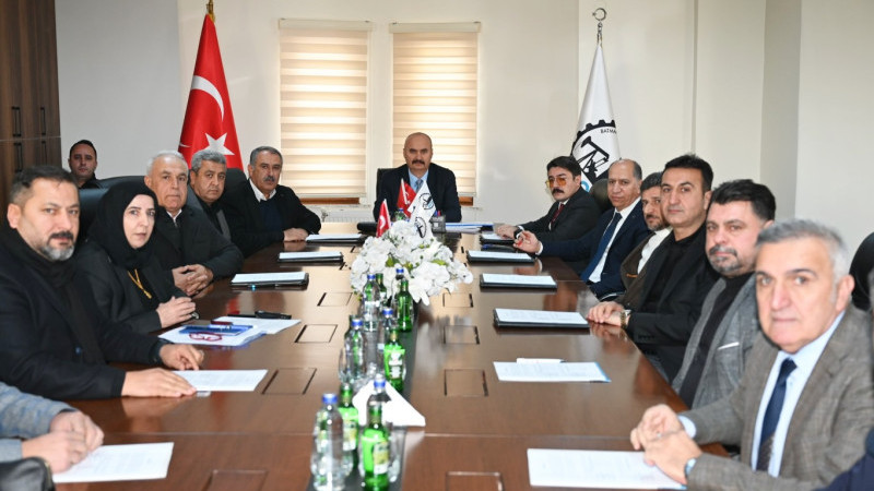 Batman OSB’de Sanayi ve Yatırım gündemi masaya yatırıldı