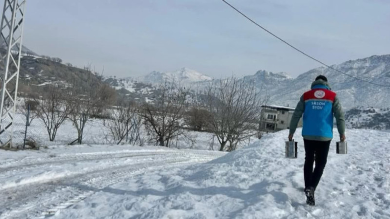 SASON'DA AŞEVİ HİZMETİ SÜRÜYOR