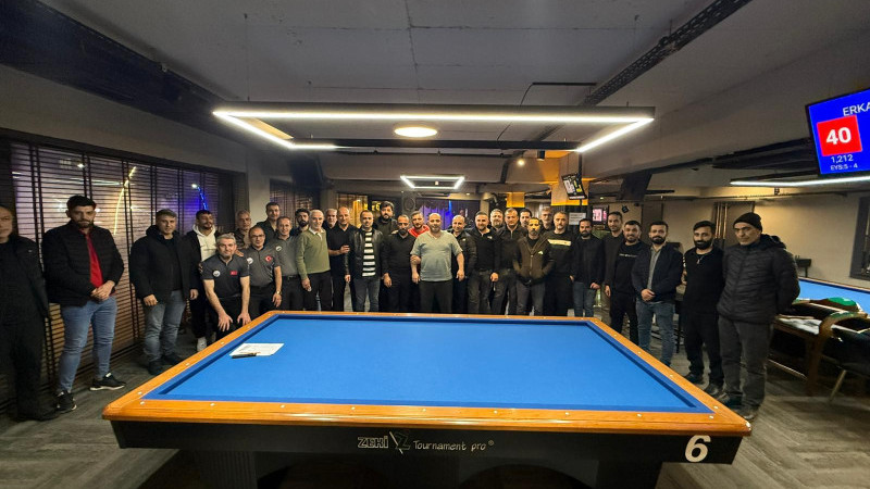 BİLARDO İL ŞAMPİYONASI BATMAN’DA TAMAMLANDI