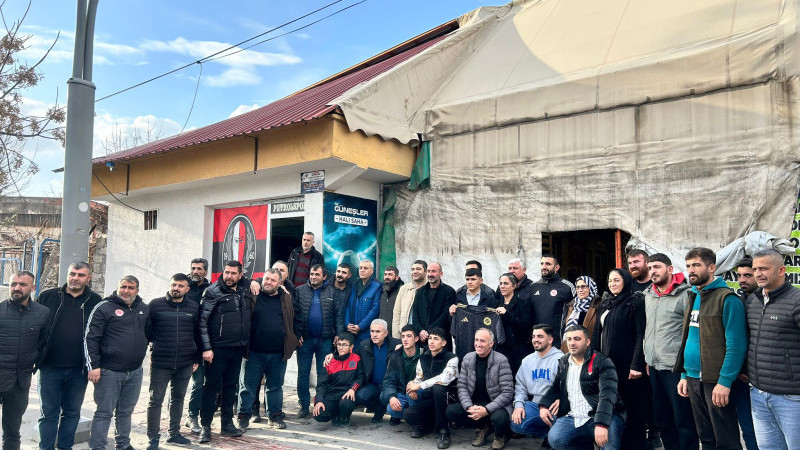 DEM PARTİ İL ÖRGÜTÜ’NDEN TARAFTARLARA ZİYARET