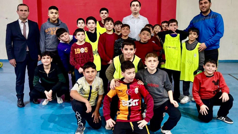 GELECEĞİN MİLLİ SPORCULARI SASON’DAN ÇIKACAK