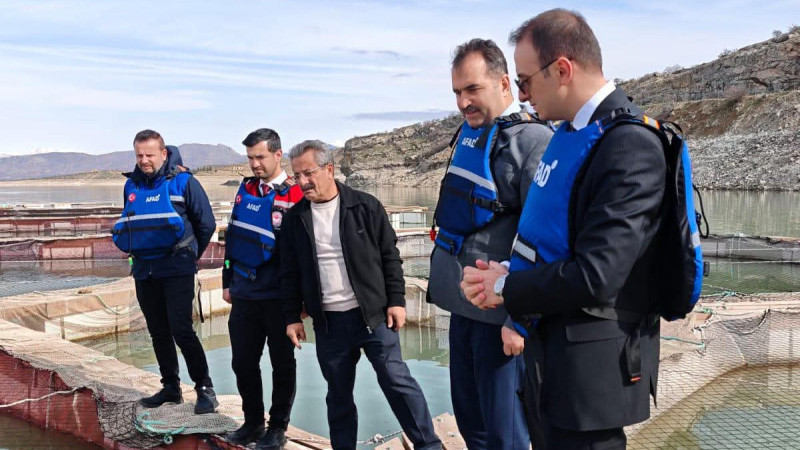 MALABADİ’DE ALABALIK TESİSİ İNCELENDİ
