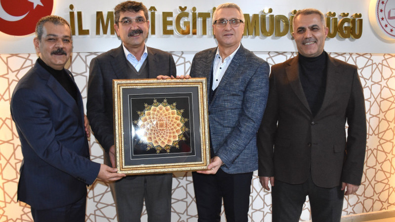 Milletvekilleri Nasıroğlu ve Keleş’ten İl Millî Eğitim Müdürlüğü’ne ziyaret