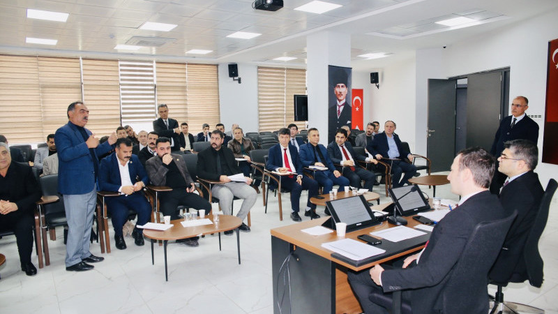 MUHTARLAR STM'DE BULUŞTU