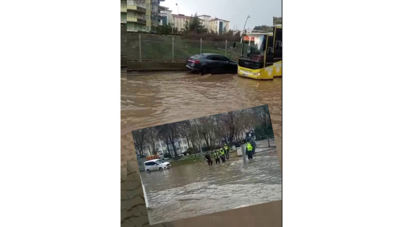 CADDE VE SOKAKLAR GÖLE DÖNÜŞTÜ