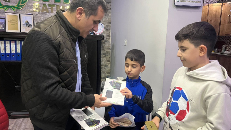 Batmanlı minik öğrencilerden Ramazan ruhuna örnek destek