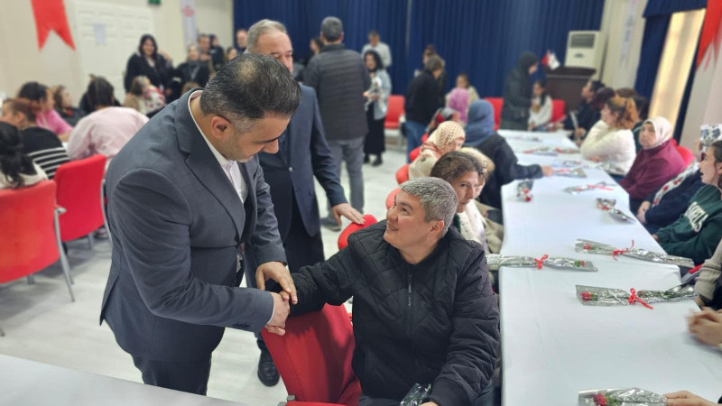 MHP İL BAŞKANI ÇETİN’DEN KADINLARA 8 MART ZİYARETİ