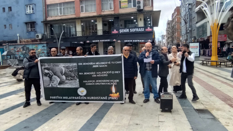 PWK BATMAN İL TEŞKİLATI, HALEPÇE SOYKIRIMI’NI ANDI