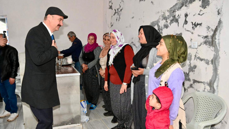 VALİ CANALP’TEN HASANKEYF KÖYLERİNE ZİYARET