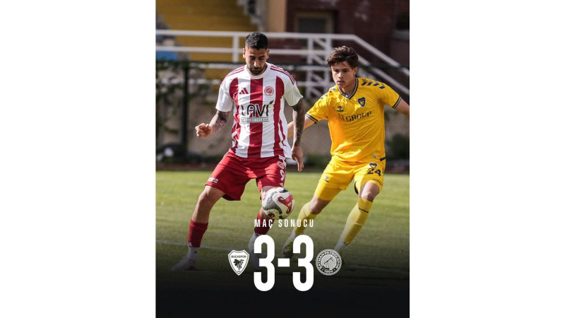 PETROLSPOR DEPLASMANDA GERİDEN GELDİ : 3-3