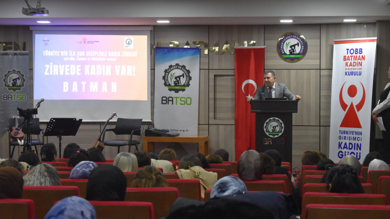 Batman’da “Zirvede Kadın Var” Programı ilk kez gerçekleştirildi