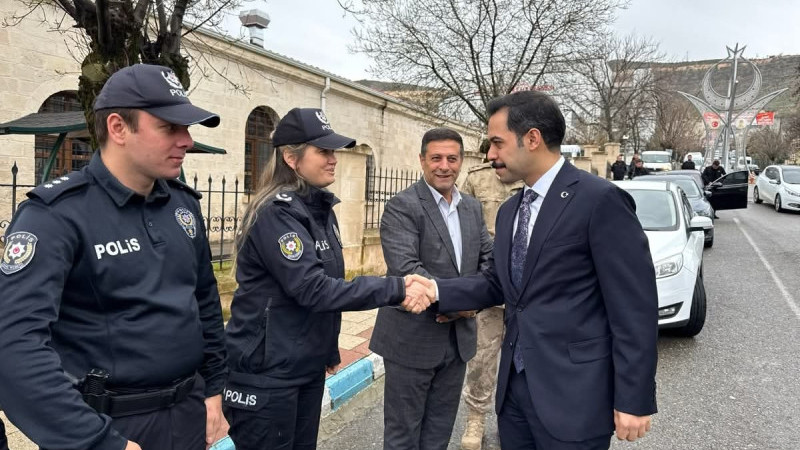 GERCÜŞ KAYMAKAMI UZUN GÖREVE BAŞLADI