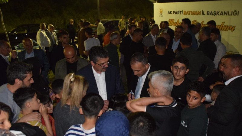 NASIROĞLU KARDELEN MAHALLESİNDE VATANDAŞLARLA BULUŞTU