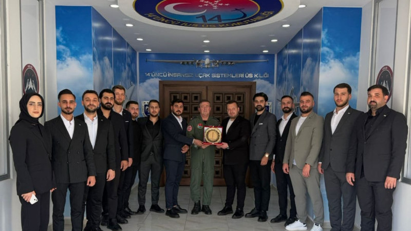 GENÇ ASKON’DAN GARNİZON KOMUTANINA ZİYARET