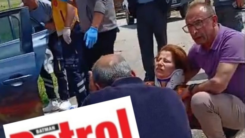 GERCÜŞ YOLUNDA KORKUTAN KAZA : 6 YARALI