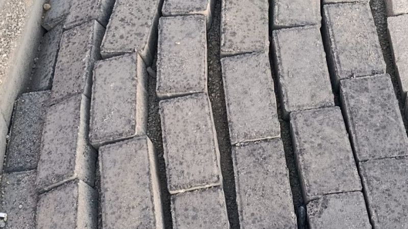 ÇAMLITEPE'DE KALDIRIM TEPKİSİ