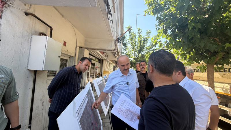 CANALP, SAHADA ÇALIŞMALARI İNCELEDİ