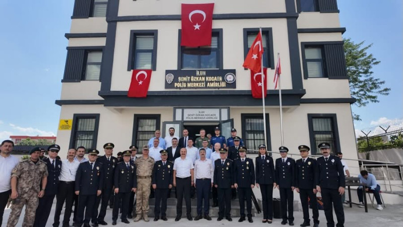 Şehit Özcan Kocaer Polis Merkezi Amirliği hizmete açıldı