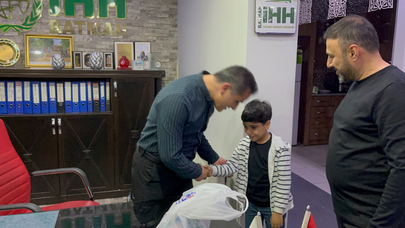 MİNİK MUSAB’TAN GAZZE’YE DESTEK