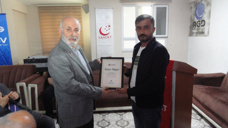 SAADET PARTİSİ'NDE MAYIS AYI DİVAN TOPLANTISI YAPILDI