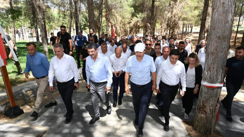 BEŞİRİ'NİN YENİ NEFES ALANI AÇILDI